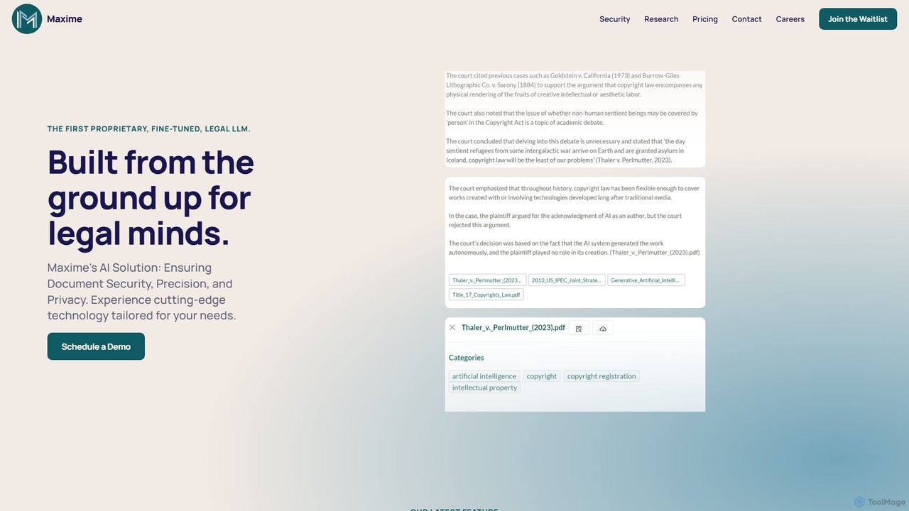 Maxime Tools