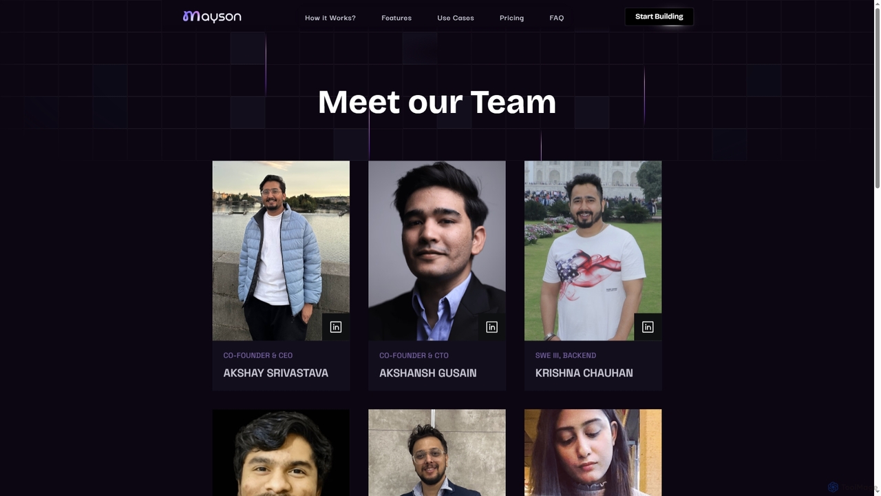 Team - Mayson for Mayson