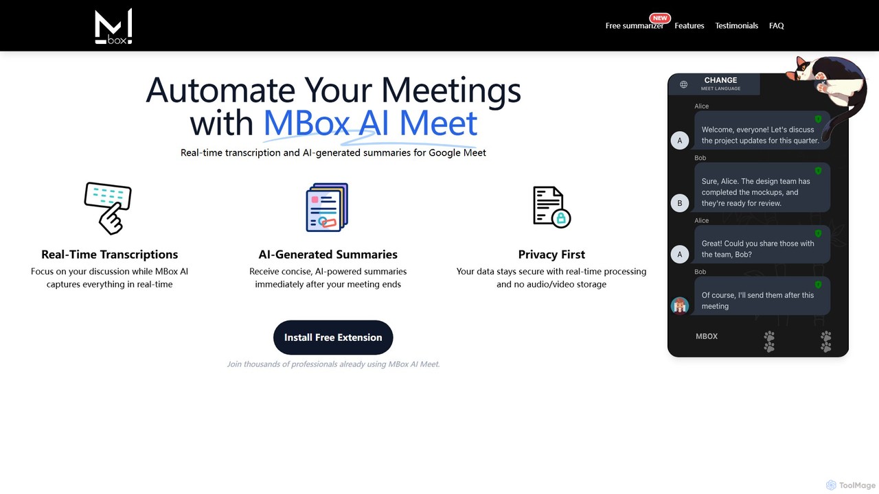 MBox AI Meet