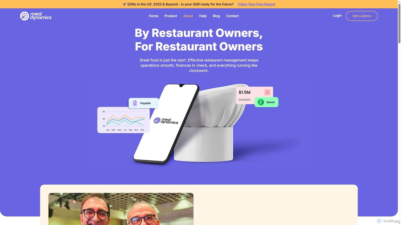 About Meal Dynamics | Restaurant Management Software for Meal Dynamics