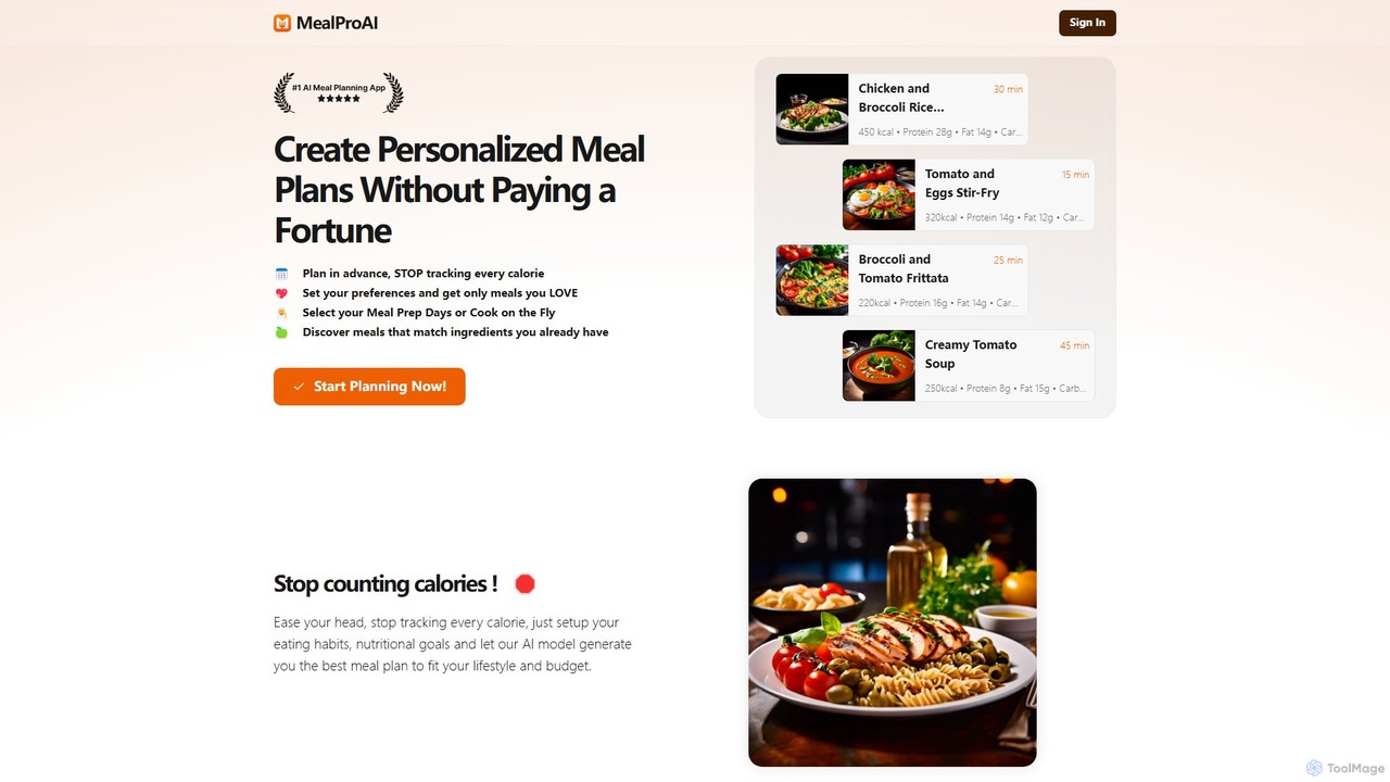 MealProAI
