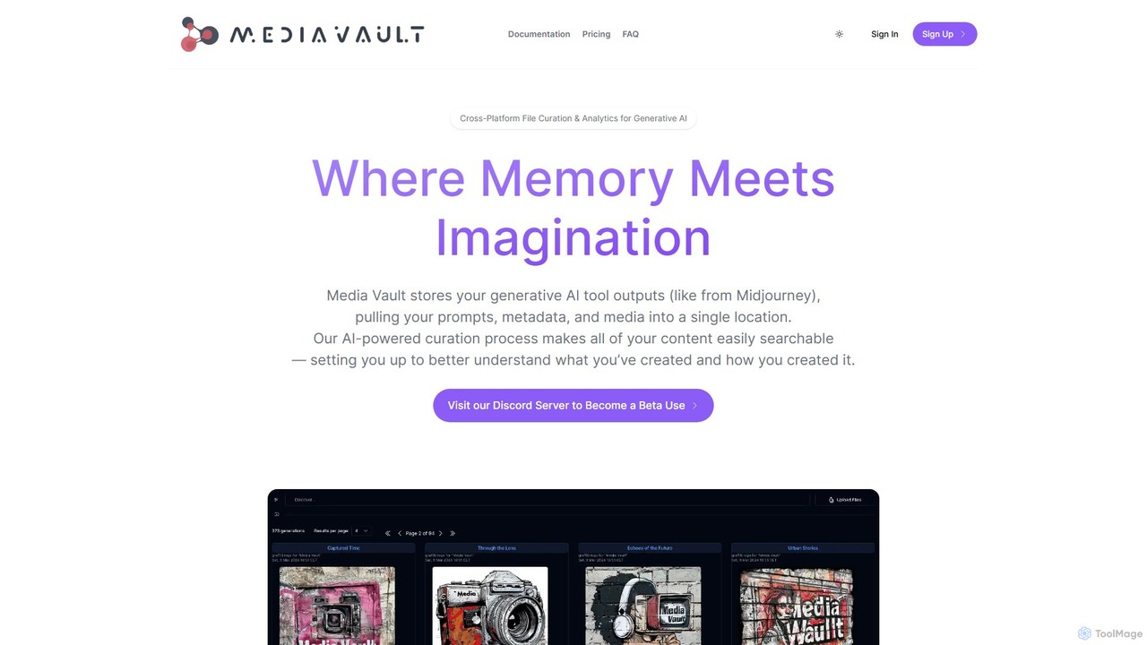 Media Vault AI