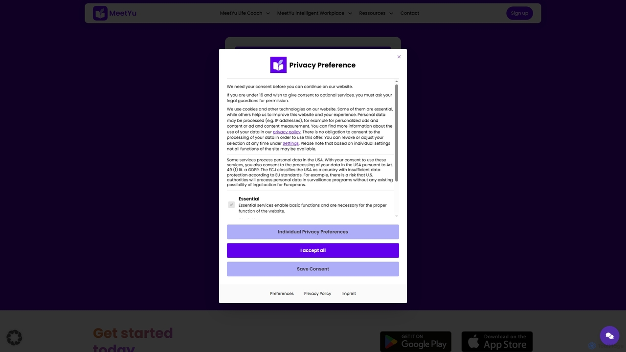 Linktree - MeetYu for MeetYu