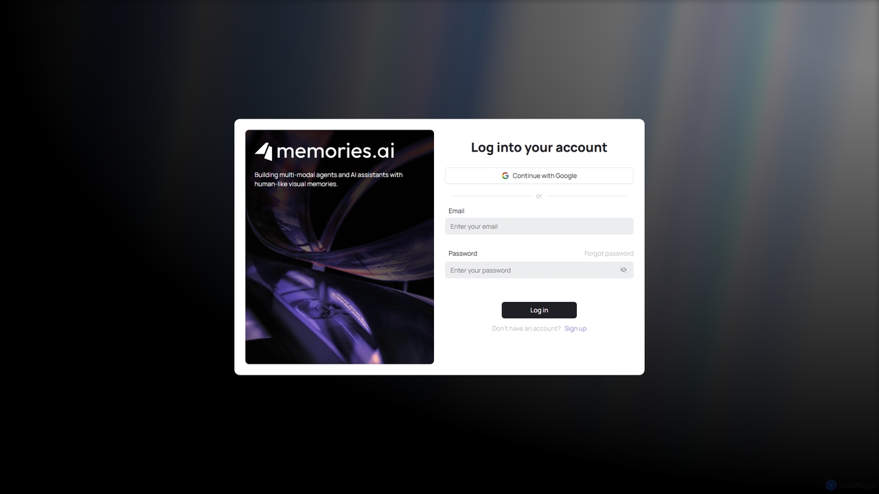 Login to Memories.ai: Secure Access to Your AI-Driven Video Analysis, User Dashboard, and Account Management for Memories.ai