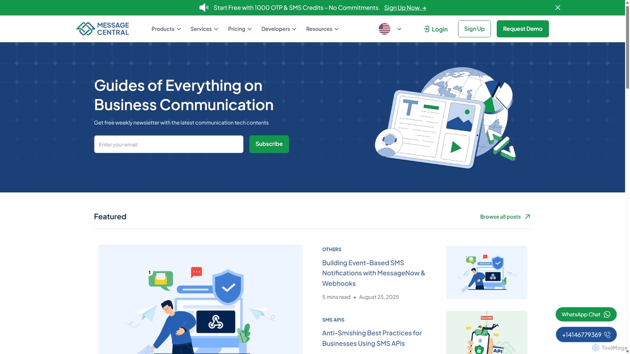 The Message Central Blog for MessageCentral