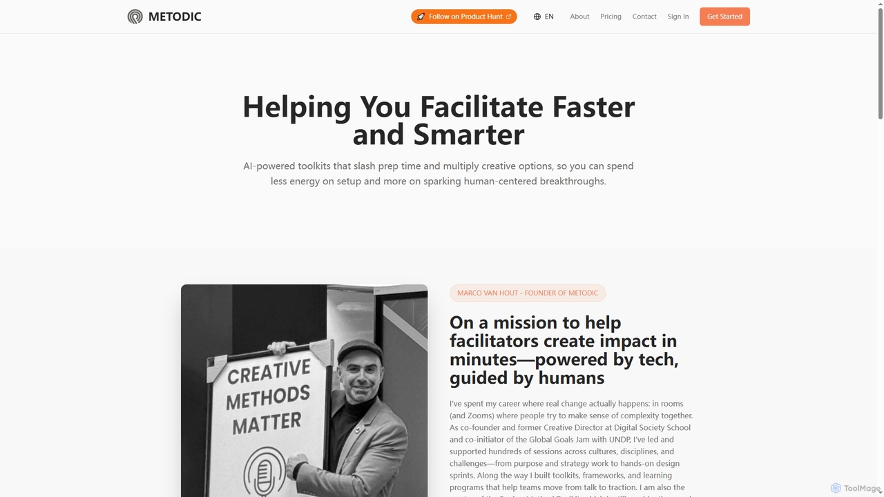 METODIC - Generate Full Toolkits, Method Card Decks and Session Plans for Metodic