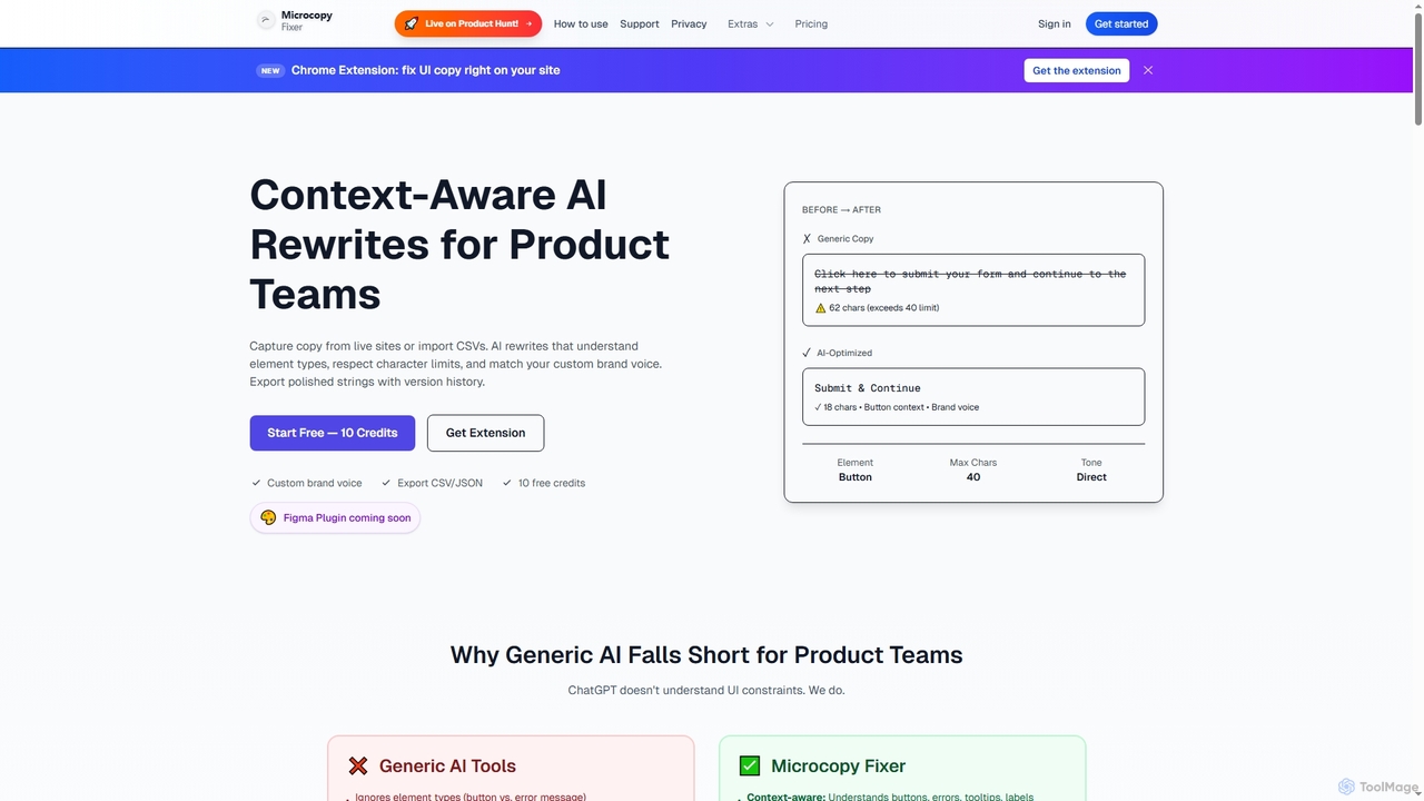 Microcopy Fixer