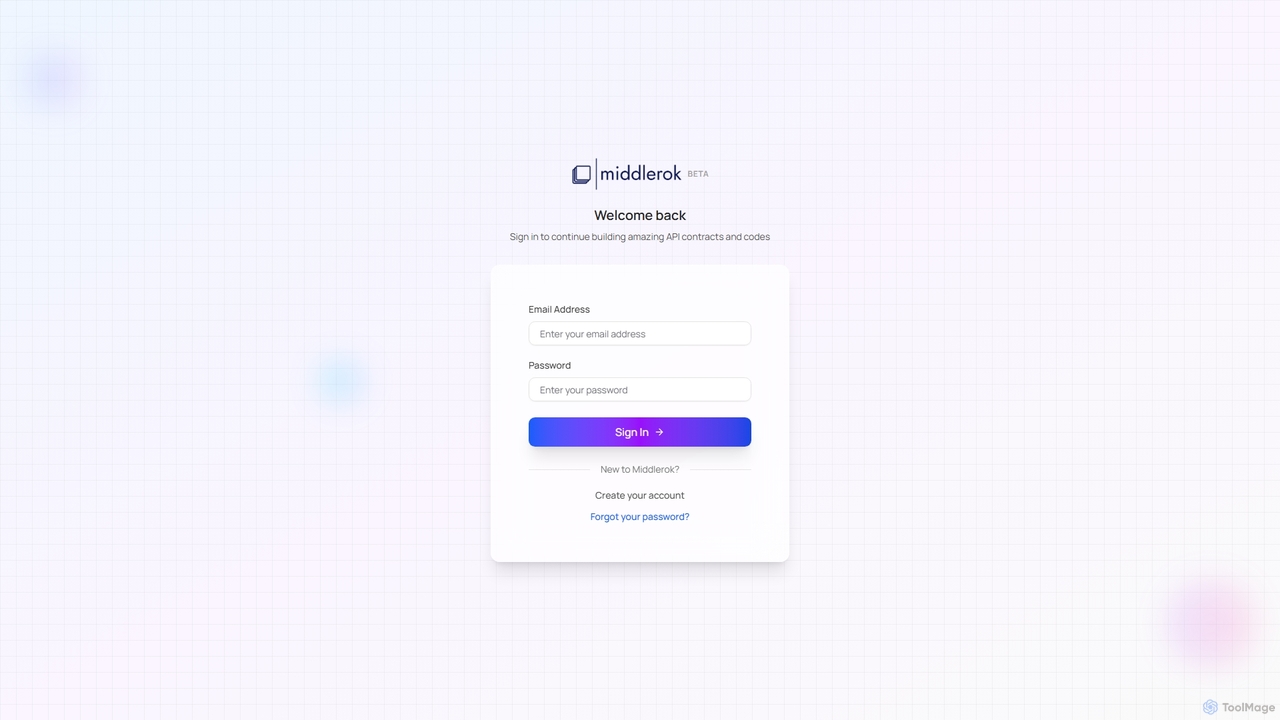Middlerok - AI Code Generation Platform for Middlerok