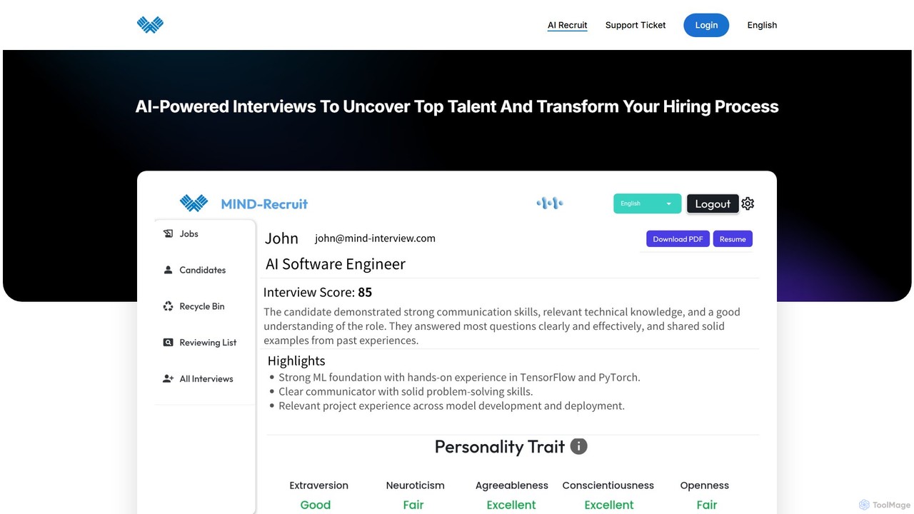MIND INTERVIEW