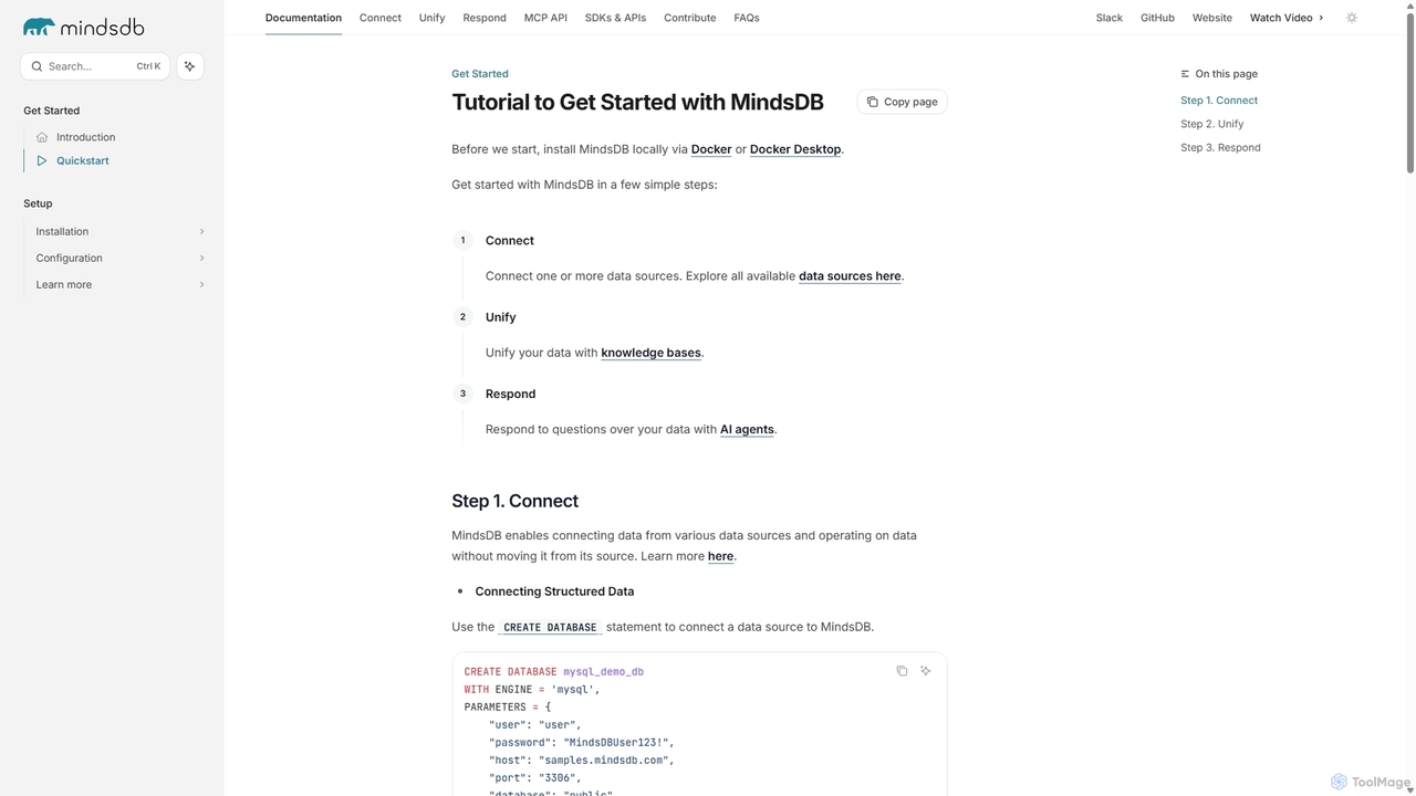 Tutorial to Get Started with MindsDB - MindsDB for MindsDB