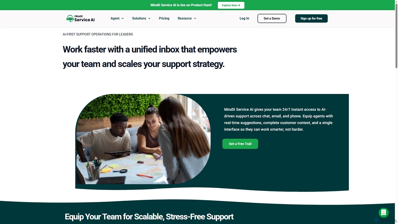 AI customer service for support leaders - MindX Service AI for MindX Service AI