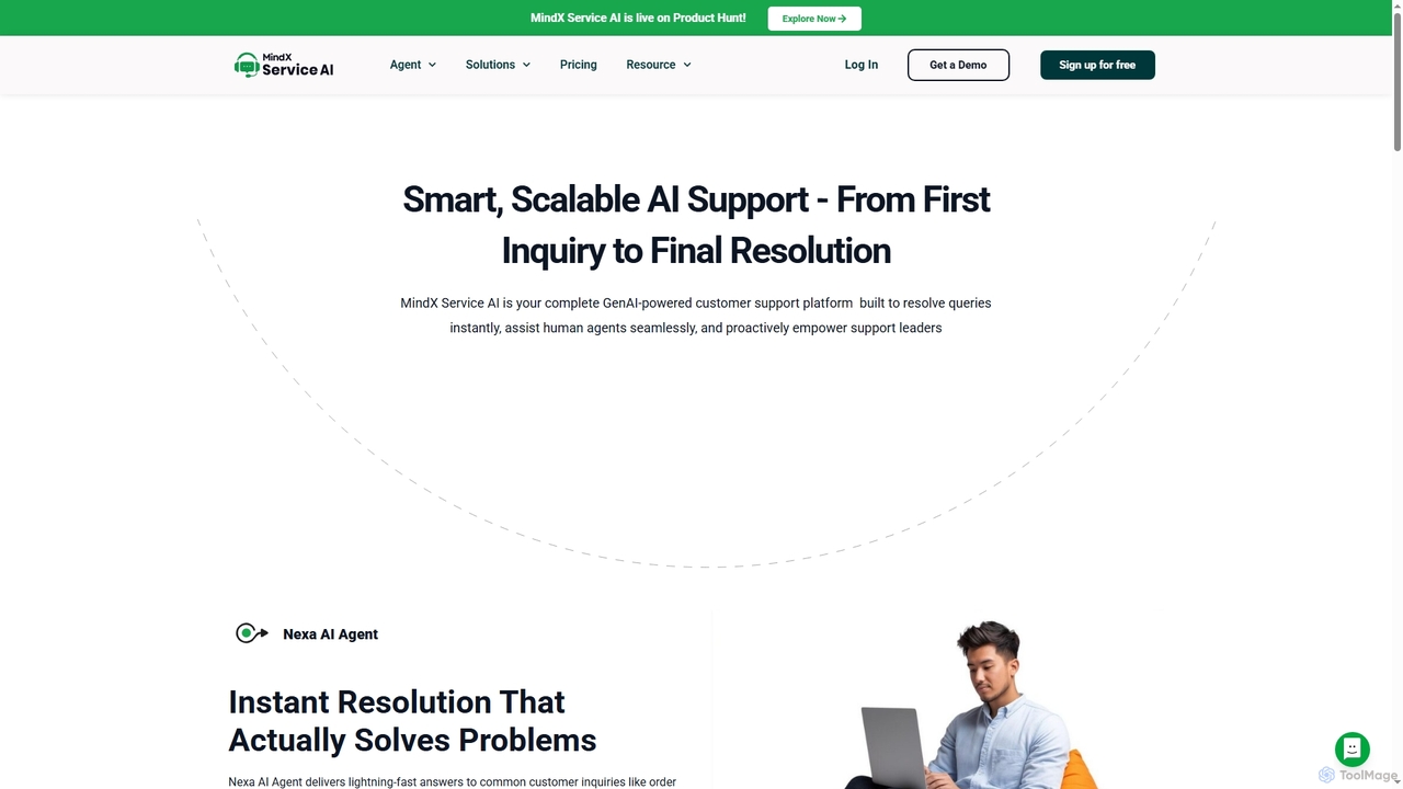 Agentic AI Customer Service Agents - 24/7 Human‑Quality Support for MindX Service AI