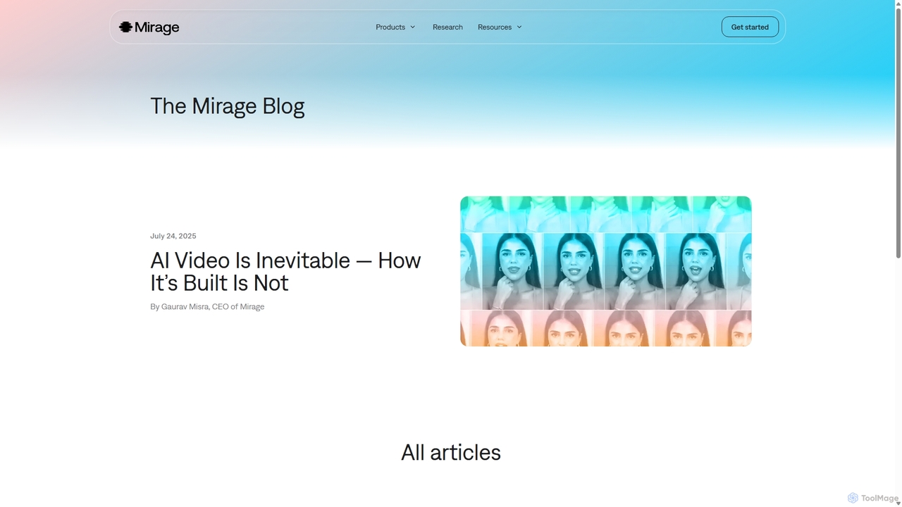 The Mirage Blog | Mirage for Mirage