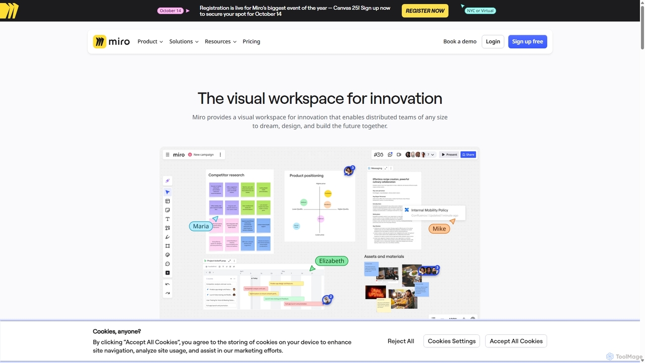 About Miro | Meet the team | Our mission - Miro | The Innovation Workspace for Miro