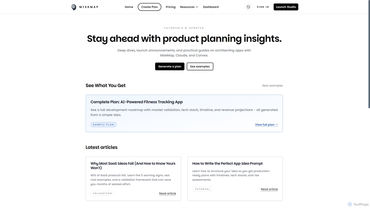 MiskMap - Validate Your SaaS Idea Before Writing Code | AI-Powered Market Validation for Miskmap