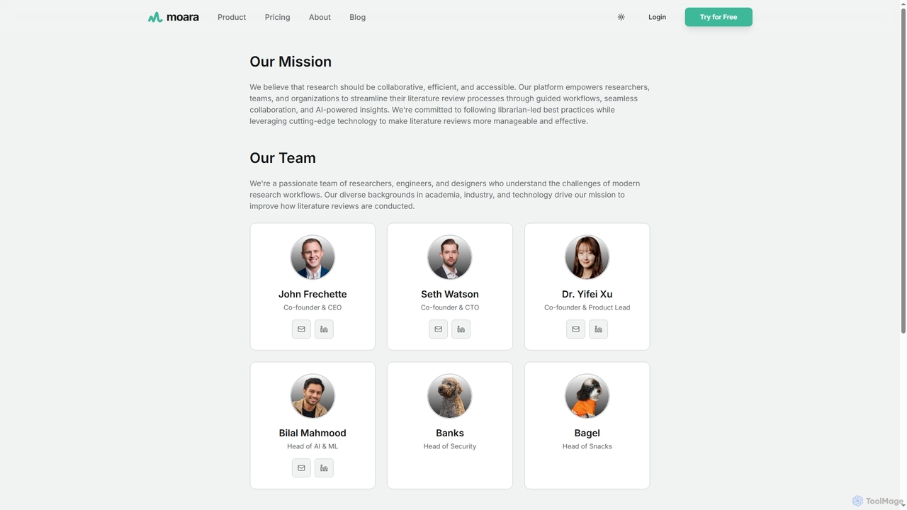 moara.io: AI-Powered Literature Review Platform for Moara