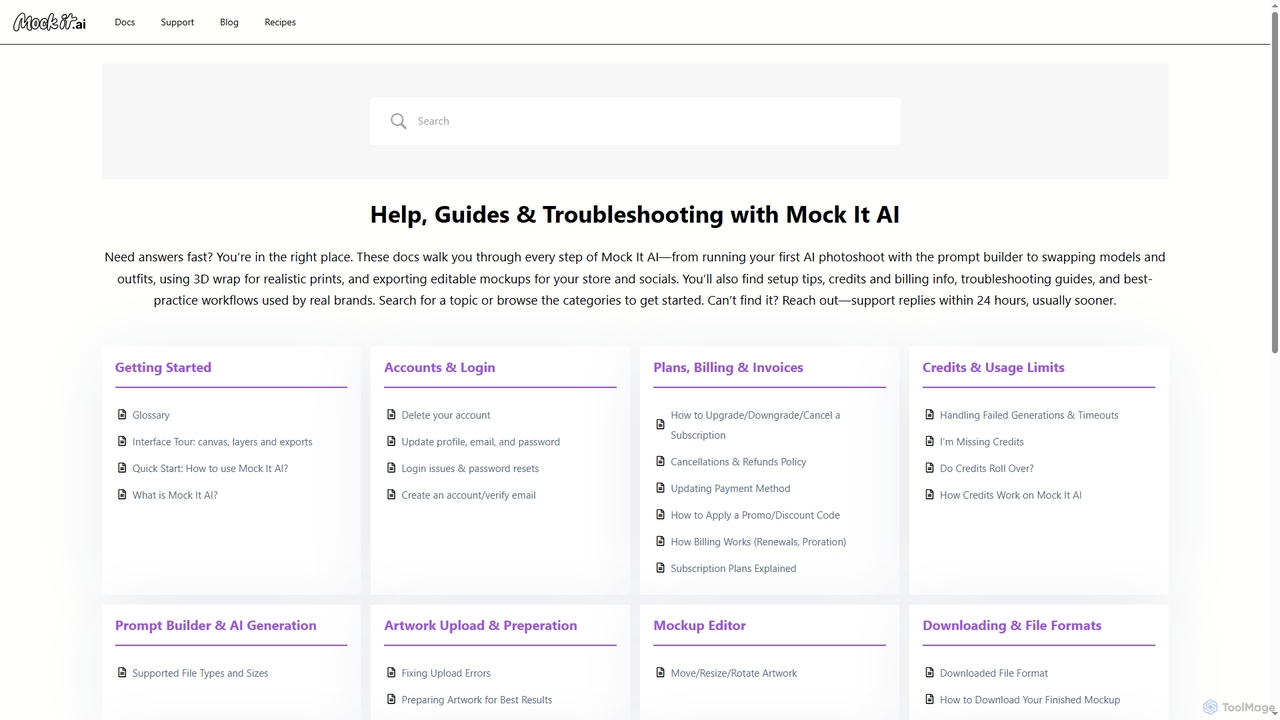 Mock It AI Docs — Help, Guides & Troubleshooting - Mock It AI for Mock It AI