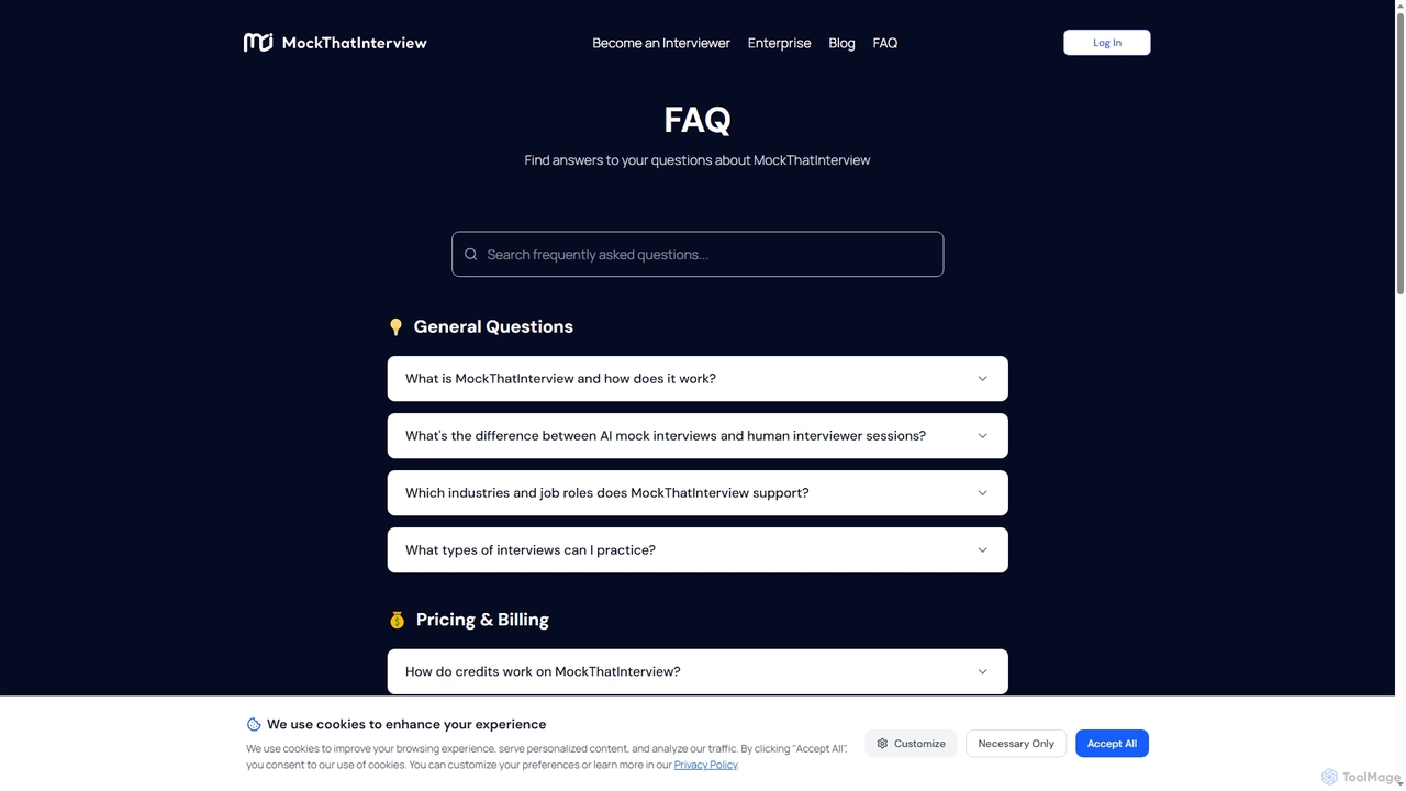 FAQ - Frequently Asked Questions | MockThatInterview Help Center | MockThatInterview for Mockthatinterview