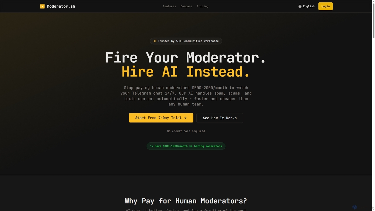 Moderator