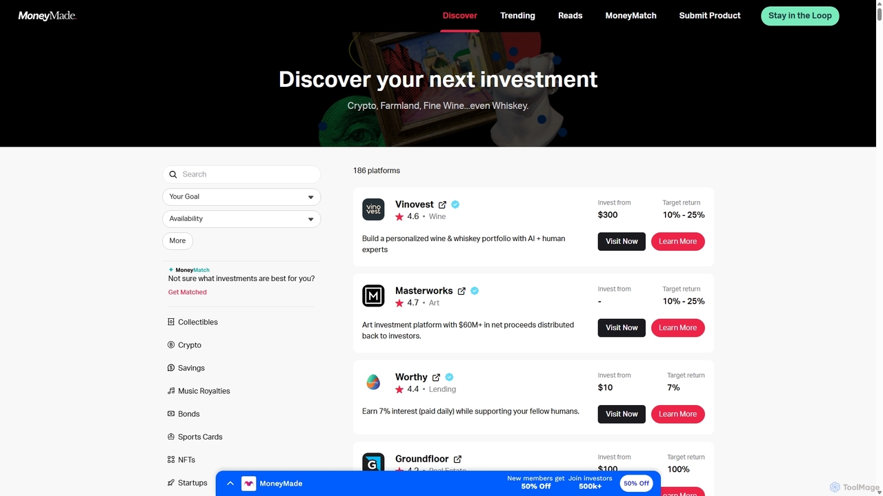 Platforms - MoneyMade for MoneyMade