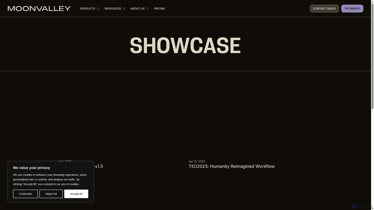 moonvalley - the imagination research company for Moonvalley