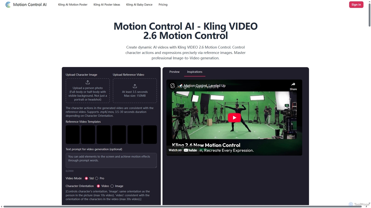 Motion Control AI