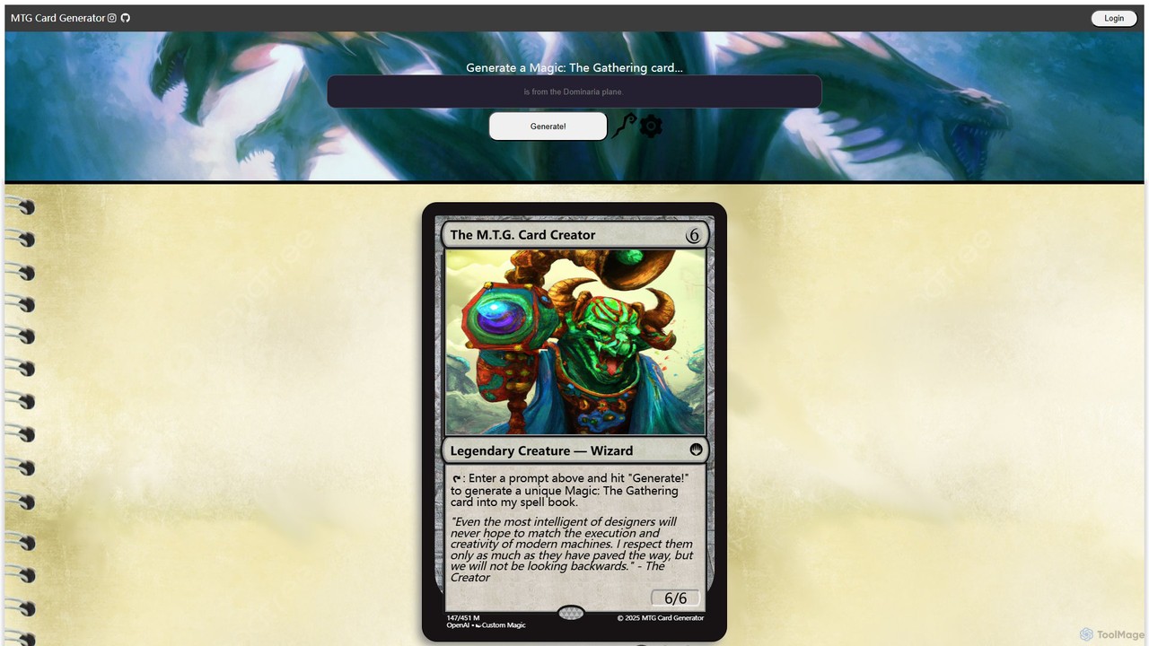 MTG Card Generator