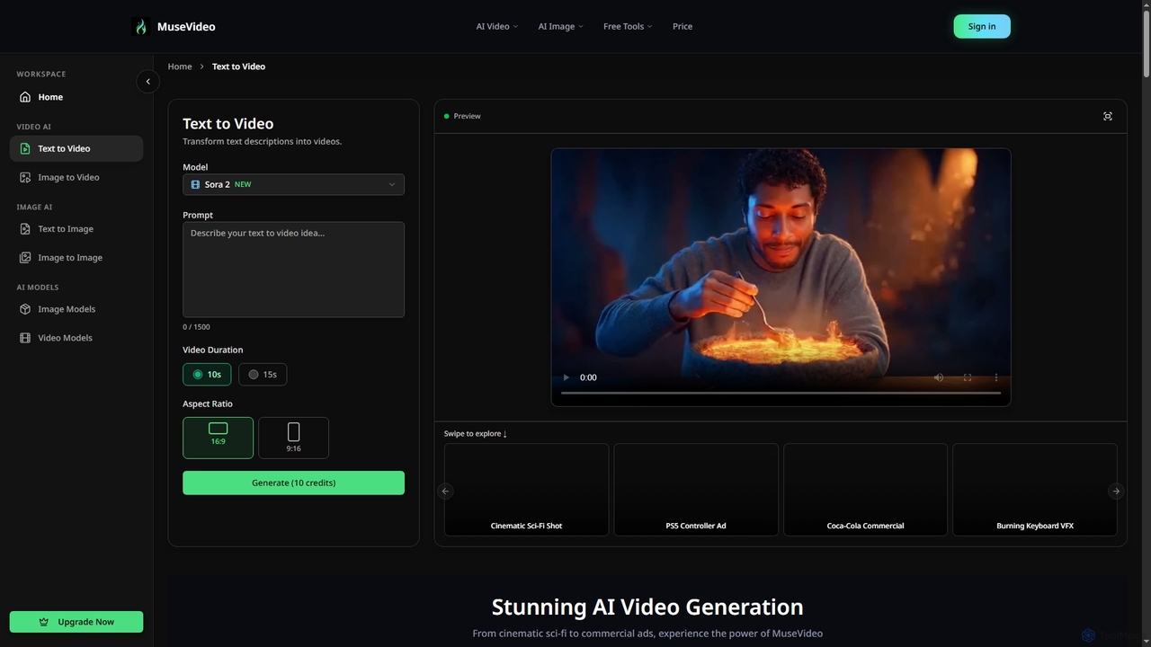 Text to Video - MuseVideo AI Video Generator for Musevideo