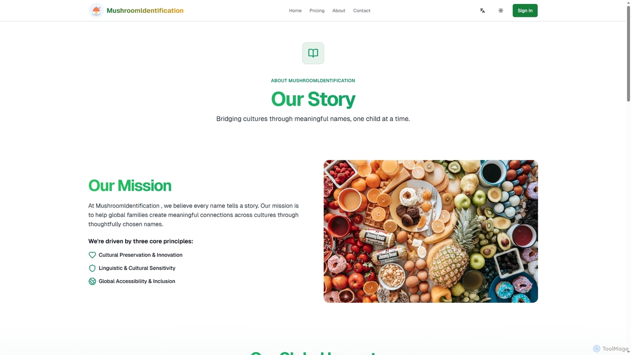 About Mushroomldentification | Our Story for Mushroomcheck