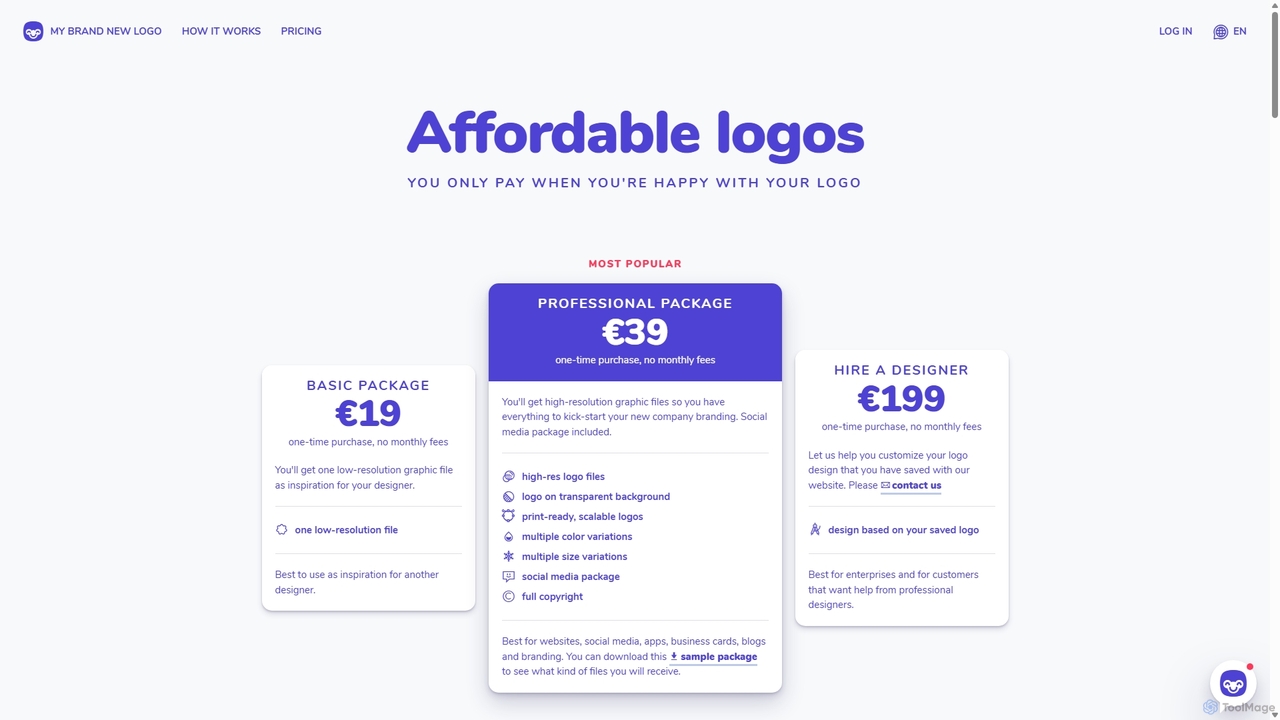 Affordable logo design — My Brand New Logo for My Brand New Logo