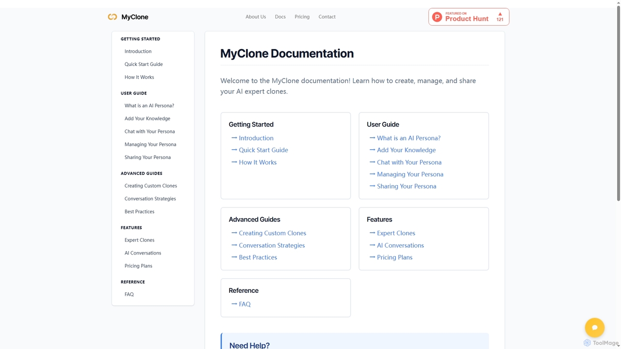 Documentation | MyClone Docs for Myclone