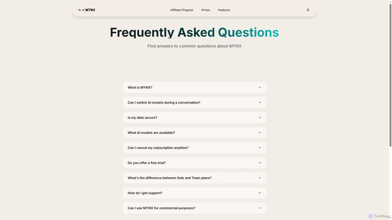MYNX - Multi-AI Chat Hub for Mynx
