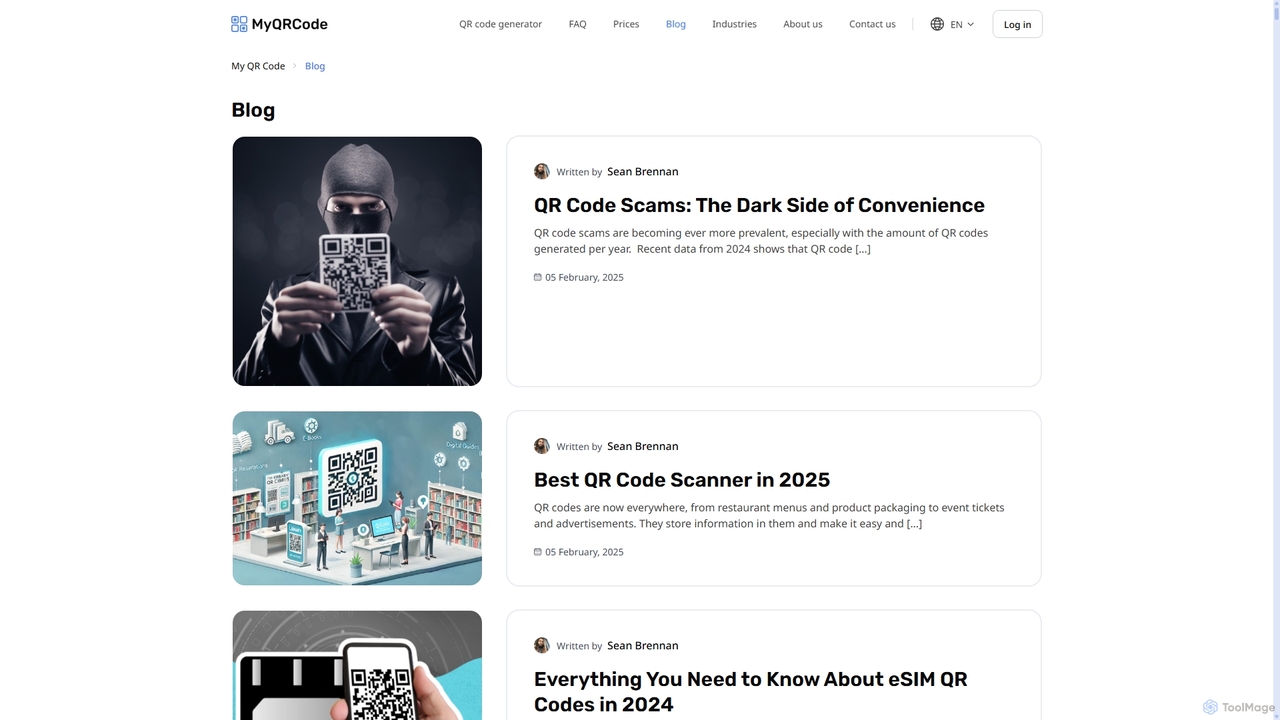 Blog | My QR Code for Myqrcode