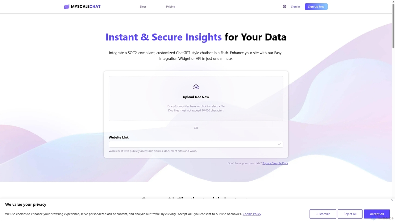 MyScale Chat