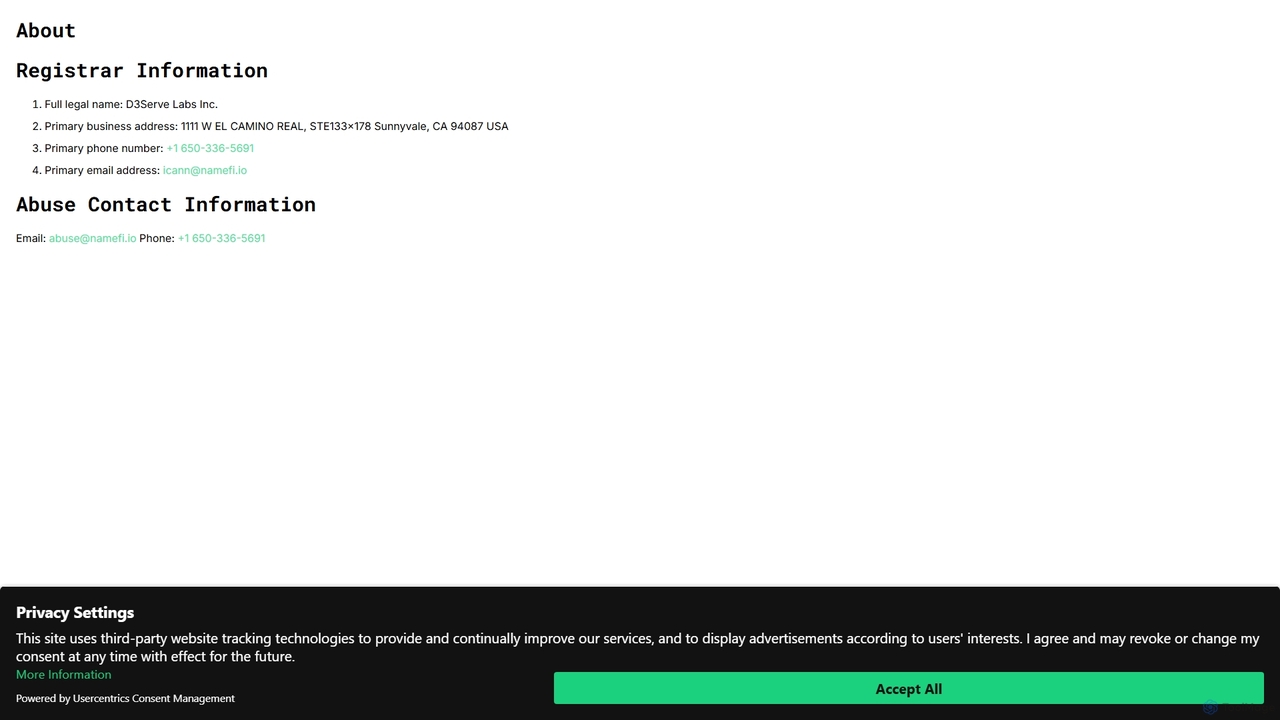 Domain names for the future internet - Namefi for Namefi