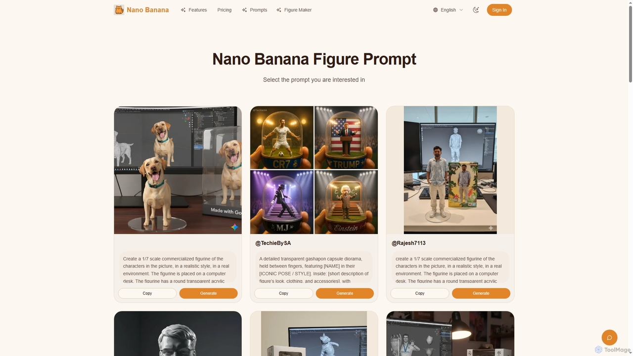 Nano Banana Figure Prompt Library: Create Realistic Collectible Figures for Nano Banana