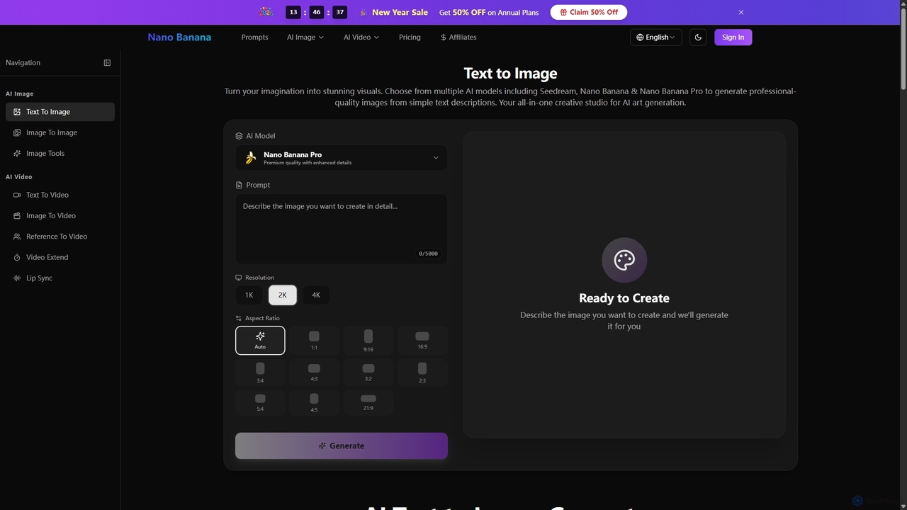 Text to Image AI | Create Images from Prompts | Nano Banana for Nano Banana