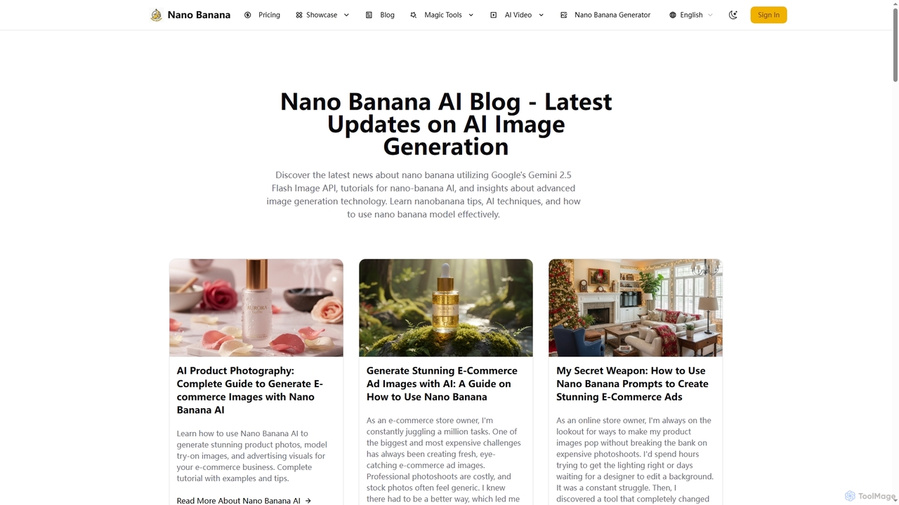 Nano Banana AI Blog - Latest Updates on AI Image Generation for Nano Banana