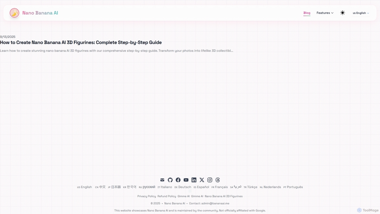 Blog | Nano Banana AI for Nano Banana AI