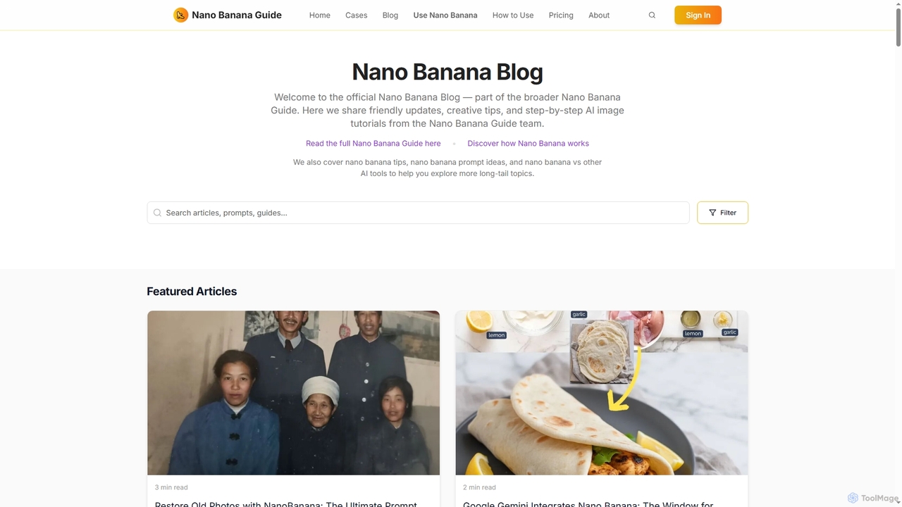 Nano Banana Blog – Tips, News, and Creative Guides | Nano Banana Guide for Nano Banana Guide