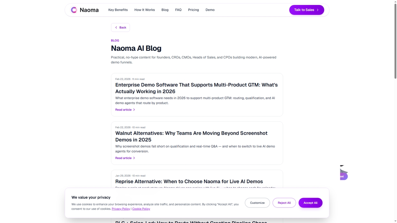 Naoma AI Blog | Naoma AI for Naoma
