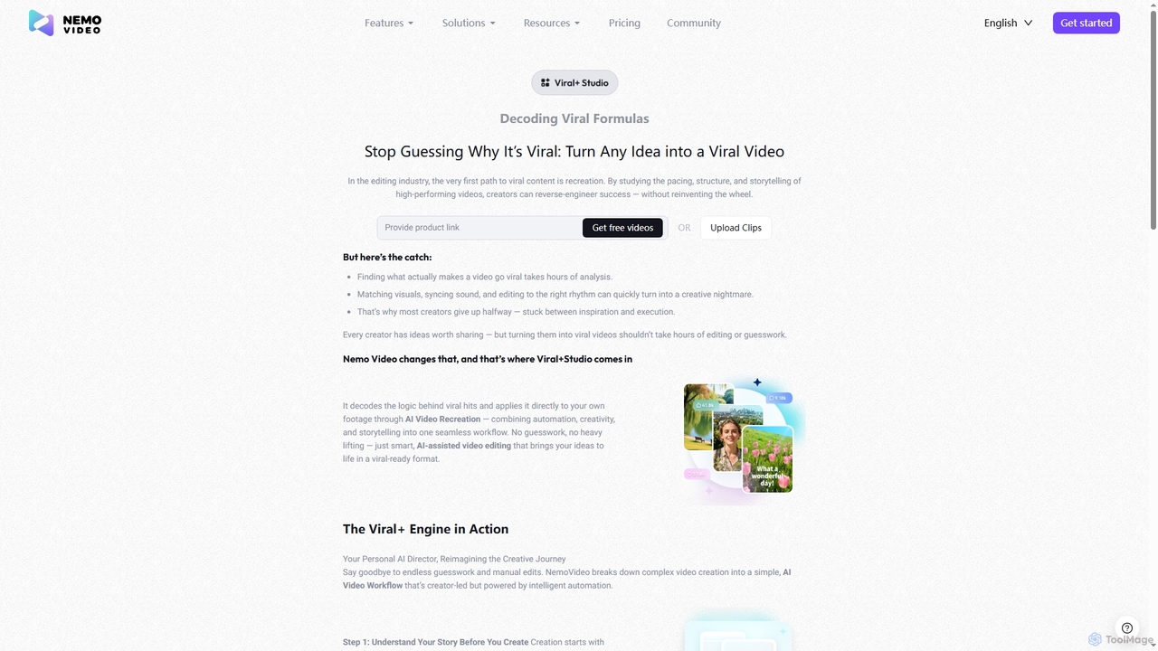Stop Guessing Why It's Viral: Turn Any Idea into a Viral Video for Nemovideo
