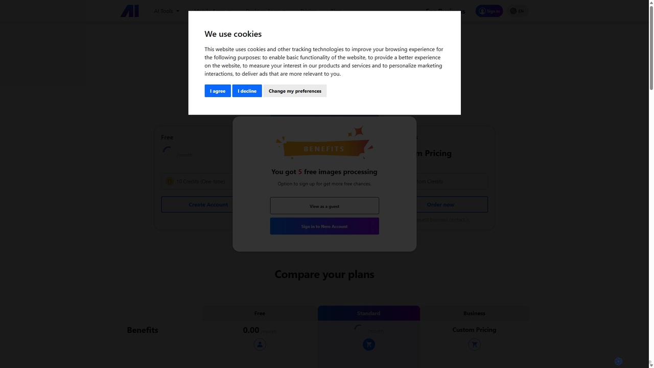 Nero AI Pricing|Enjoy the big discount on Nero AI. Free to use Now. for Nero AI