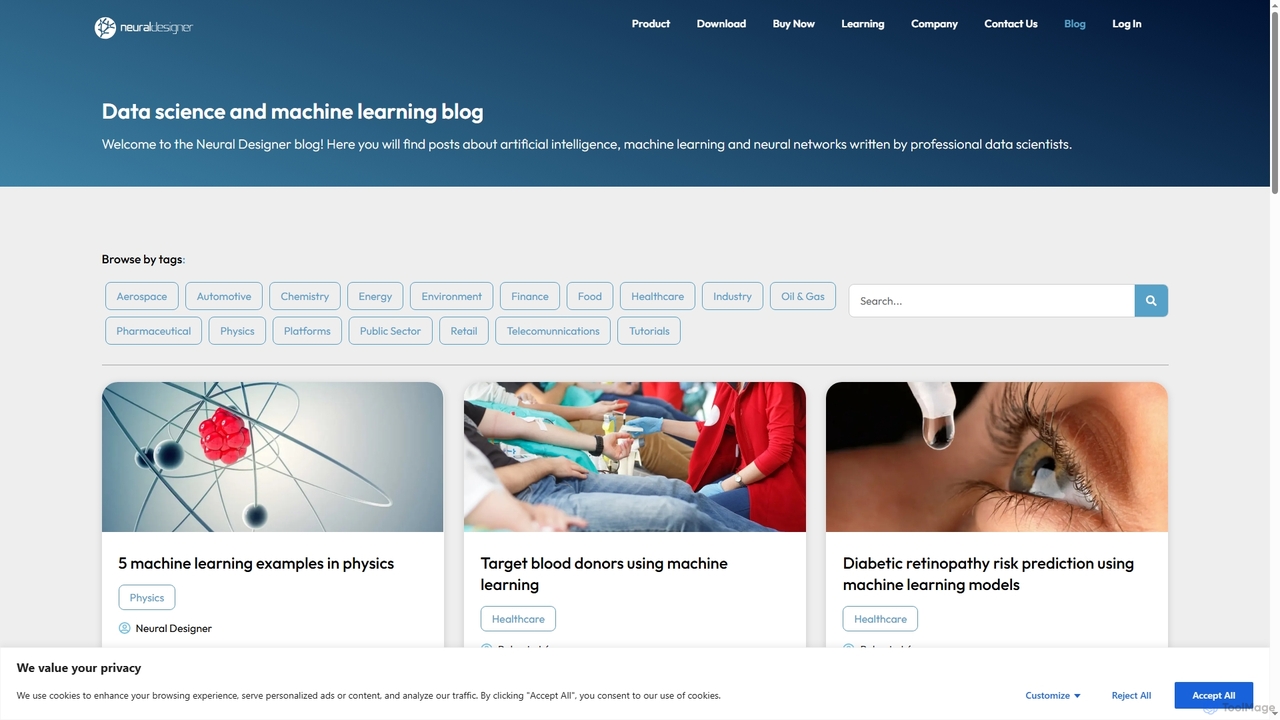 Blog - Neural Designer for Neural Designer