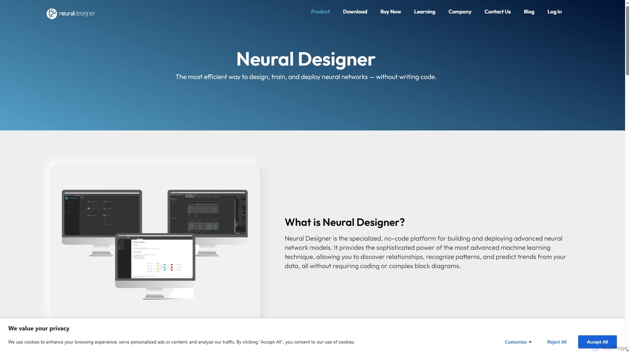 Product - Neural Designer for Neural Designer