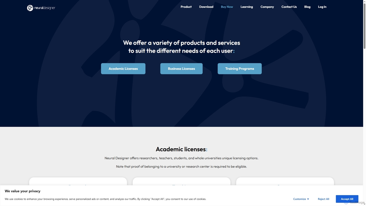 Buy Now - Neural Designer for Neural Designer