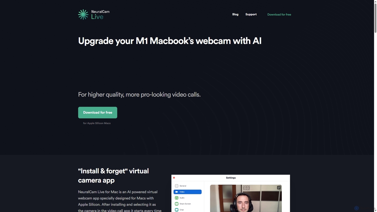 NeuralCam Live for Mac for NeuralCam