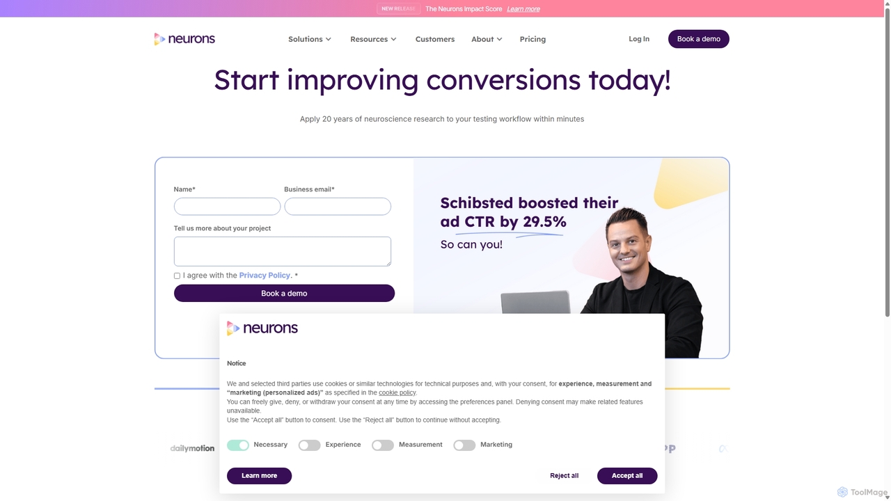 Book a Demo | Neurons Inc for Neurons