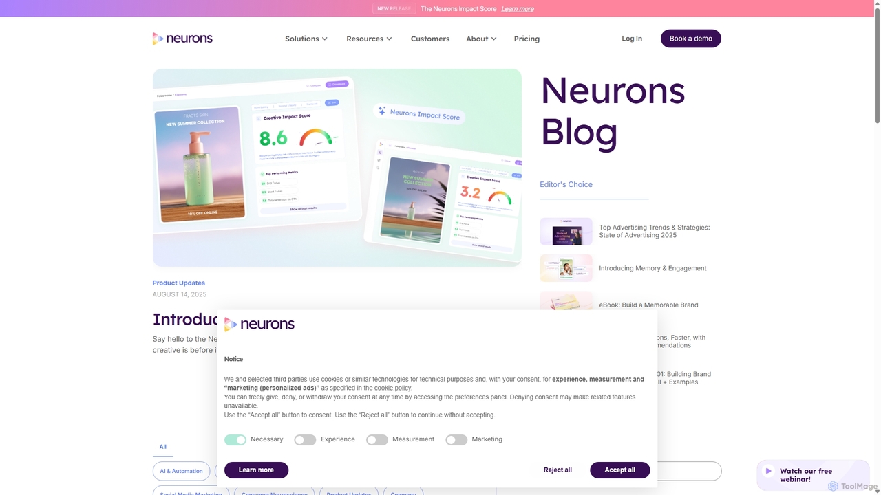Neurons Blog for Neurons