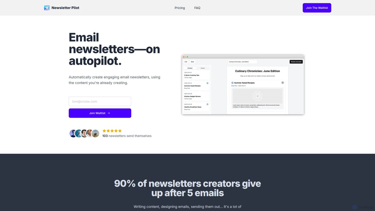 Newsletter Pilot